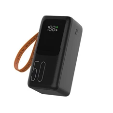 Tracer Vouge 5, 20W, 50000 mAh 1x USB Type-C 4 x USB Type-A fekete hordozható power bank Tracer Vouge 5, 20W, 50000 mAh 1x USB Type-C 4 x USB Type-A fekete hordozható power bank