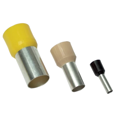 Tracon E123 6 mm2 100 db szigetelt szürke érvéghüvely