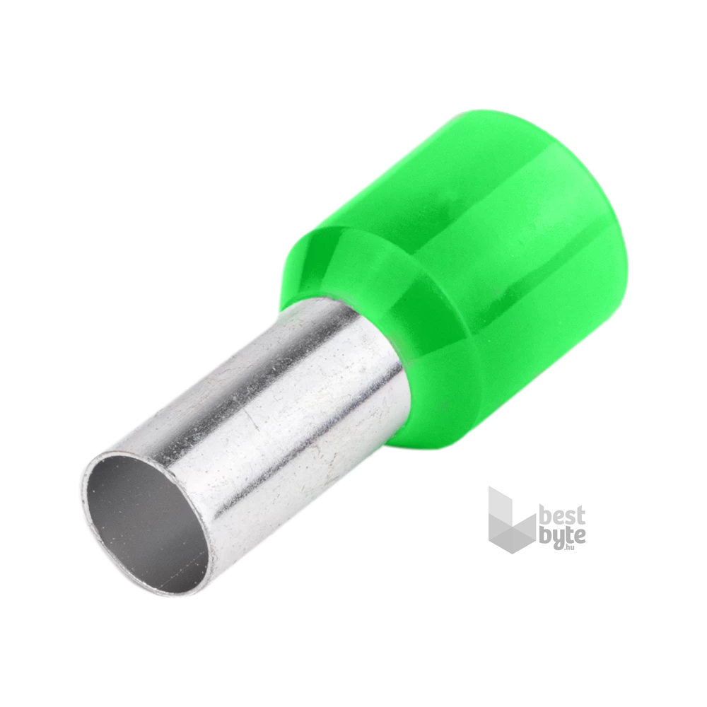 Tracon E127 16 mm2 100 db/csomag Szigetelt zöld érvéghüvely