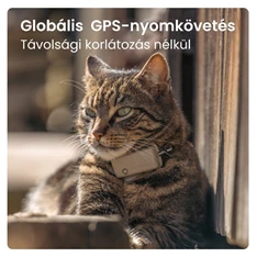Tractive GPS CAT Mini barna macska GPS nyomkövető és tevékenységfigyelő