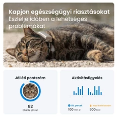 Tractive GPS CAT Mini barna macska GPS nyomkövető és tevékenységfigyelő