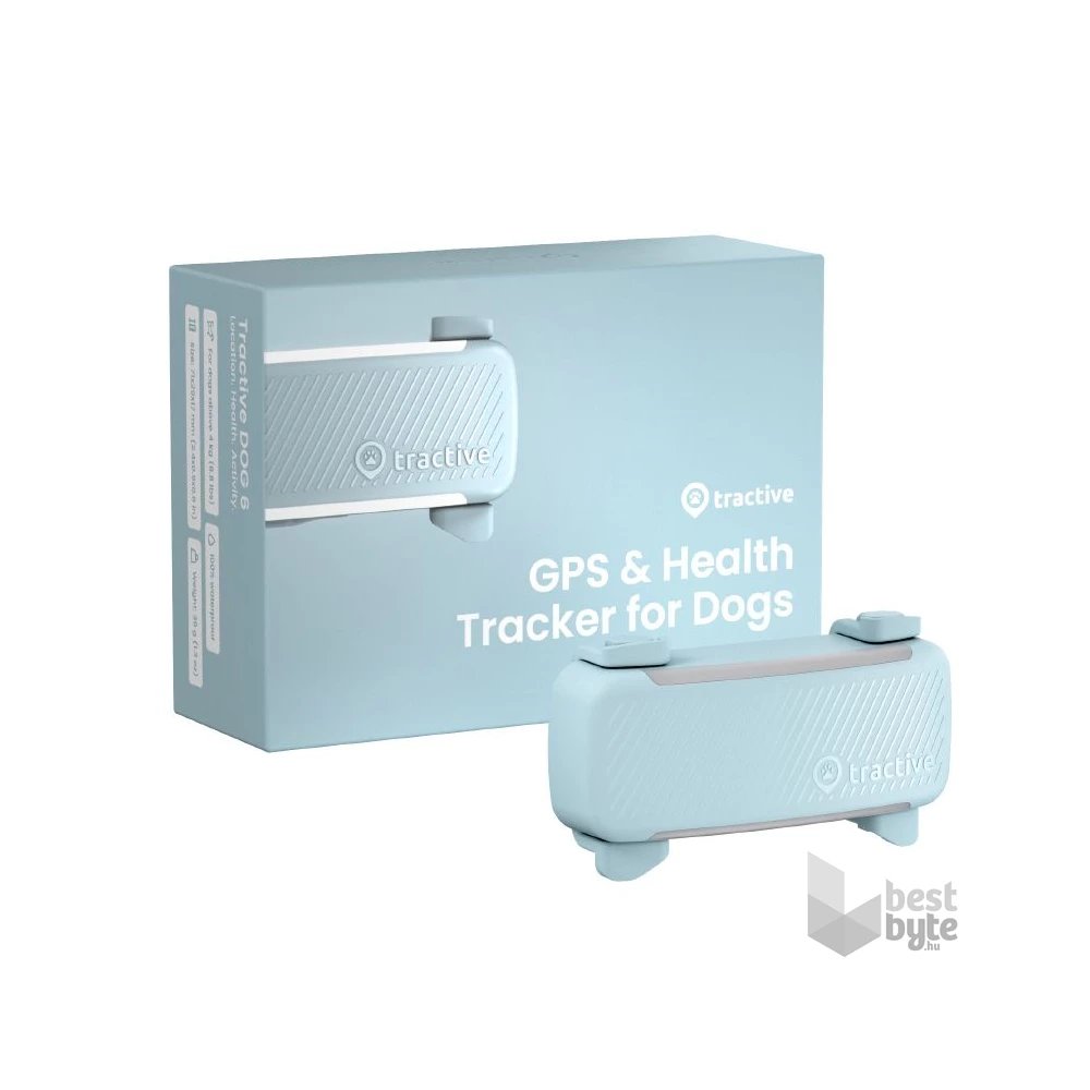 Tractive GPS DOG 6 menta kutya GPS nyomkövető és tevékenységfigyelő