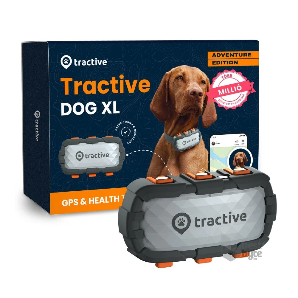 Tractive GPS DOG XL Adventure Edition kutya GPS nyomkövető és tevékenységfigyelő