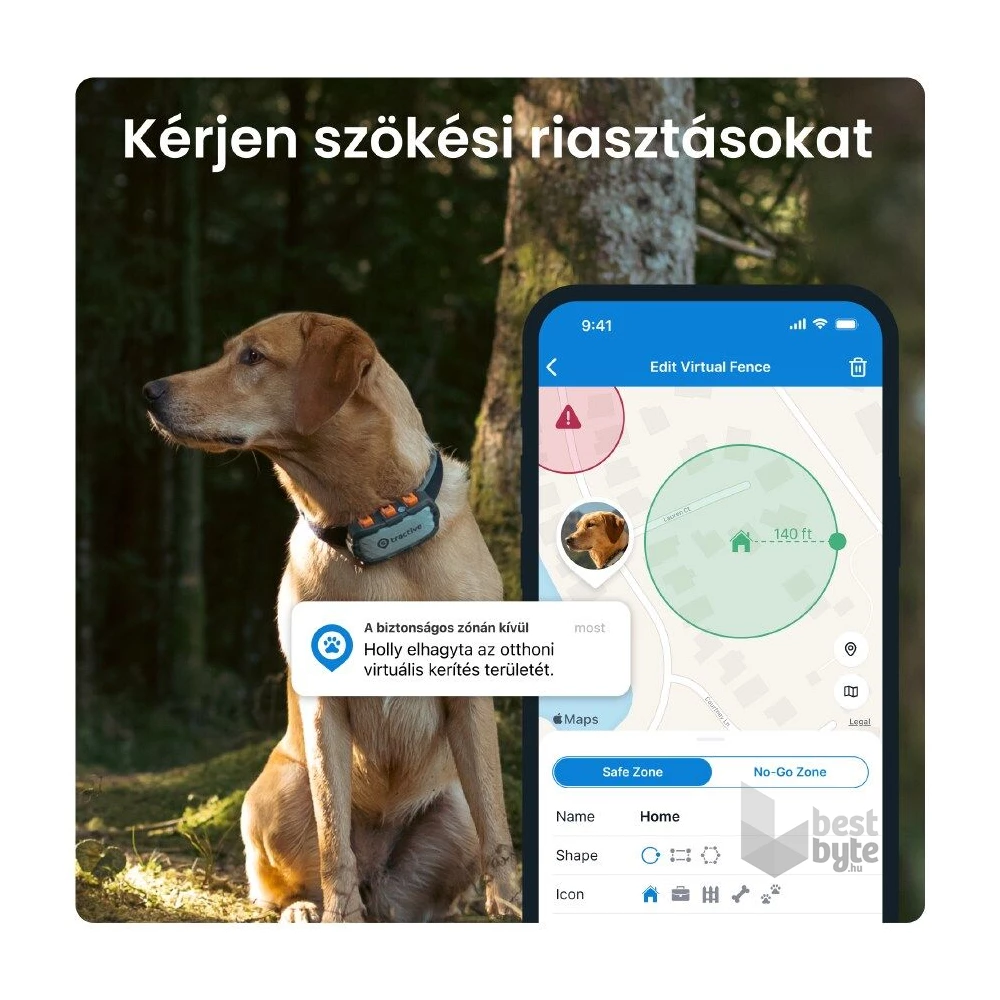 Tractive GPS DOG XL Adventure Edition kutya GPS nyomkövető és tevékenységfigyelő