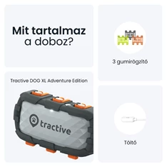 Tractive GPS DOG XL Adventure Edition kutya GPS nyomkövető és tevékenységfigyelő