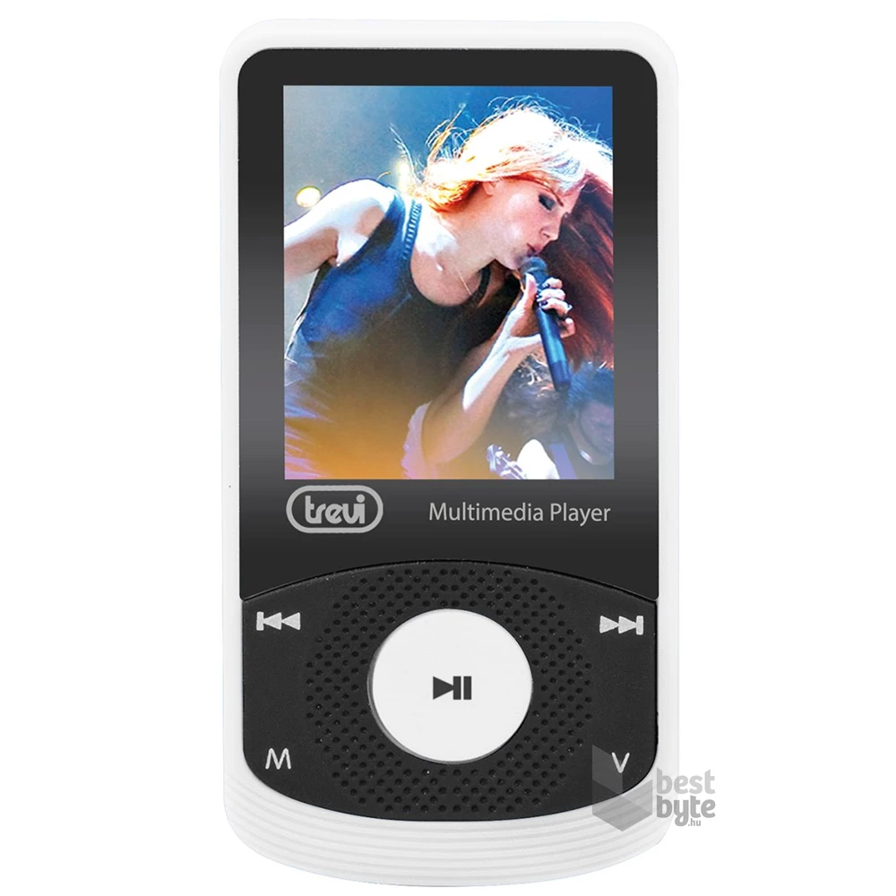 Trevi MPV 1725G fekete-fehér MP3/MP4 lejátszó (Újracsomagolt)