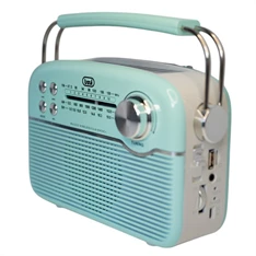 Trevi RA7F50BT Tiffany zöld Vintage rádió