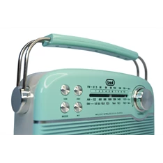 Trevi RA7F50BT Tiffany zöld Vintage rádió