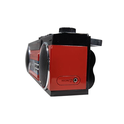Trevi RR501 retro Bluetooth/USB piros kazettás rádió
