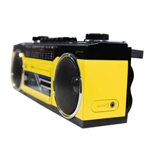 Trevi RR501 retro Bluetooth/USB sárga kazettás rádió