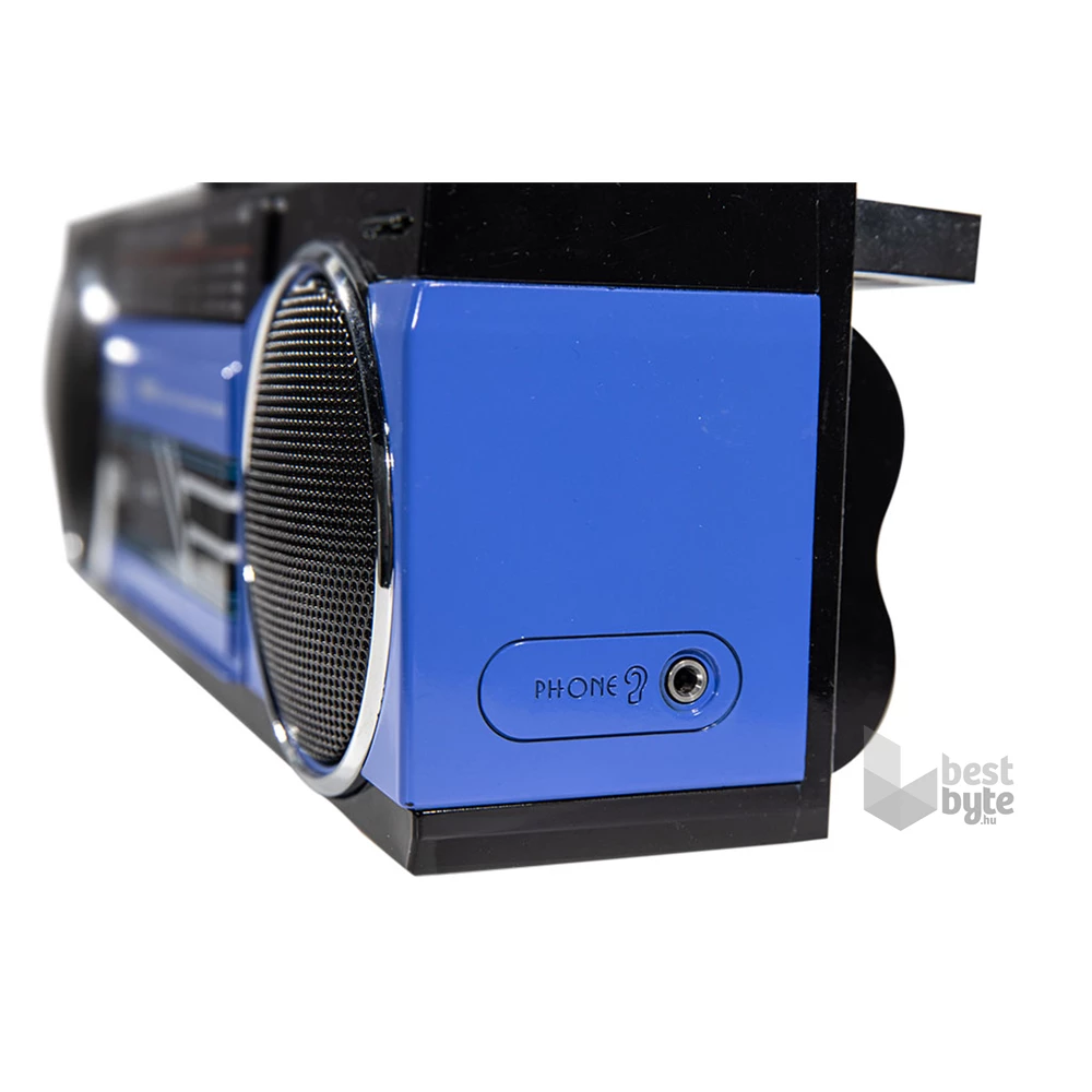 Trevi RR501 retro Bluetooth/USB kék kazettás rádió