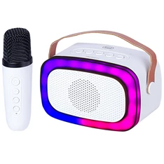 Trevi XR8A01 hordozható fehér gyermek Bluetooth party box (Újracsomagolt) Trevi XR8A01 hordozható fehér gyermek Bluetooth party box (Újracsomagolt)