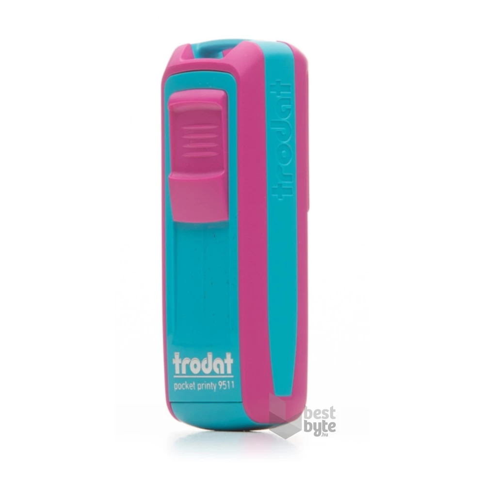 Trodat Pocket Printy 9511 pink/türkiz bélyegző