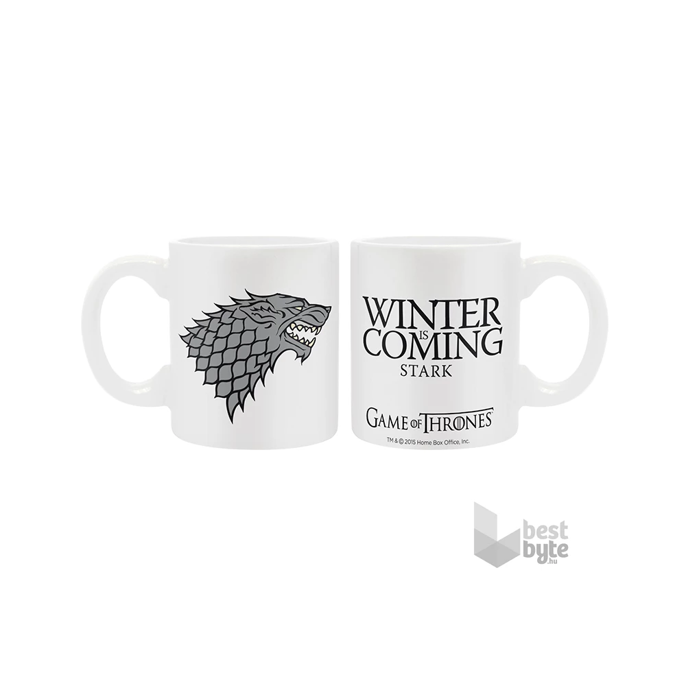 Trónok Harca Stark pohár, alátét, bögre