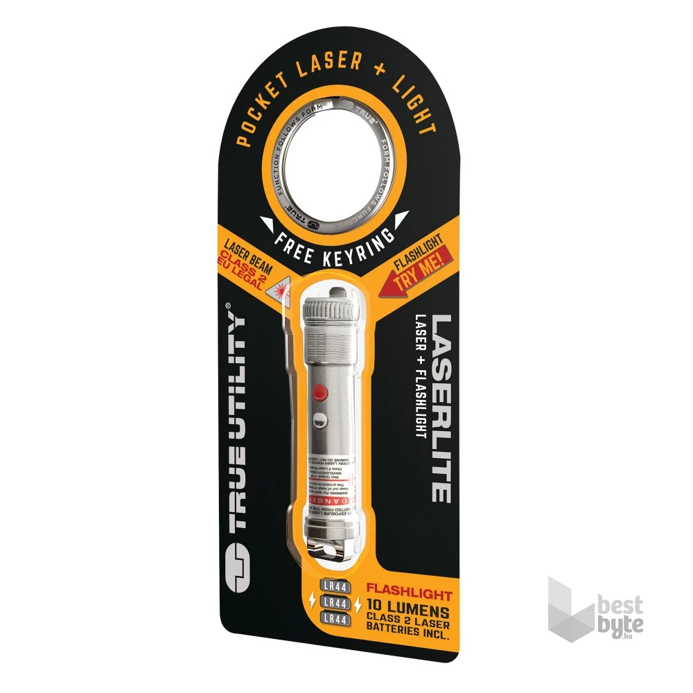 True Utility TU289K Laserlite+ kompakt zseblámpa és lézer