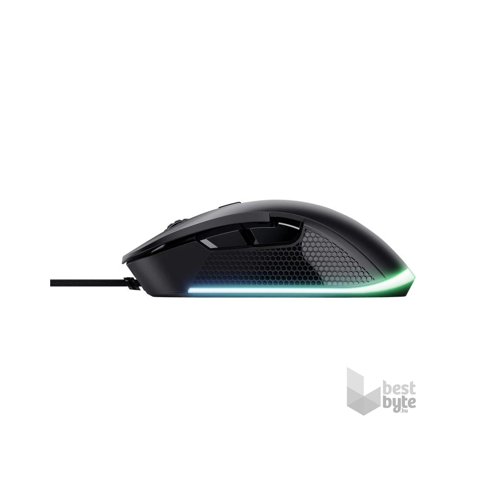 Trust GXT 922 Ybar USB RGB fekete egér