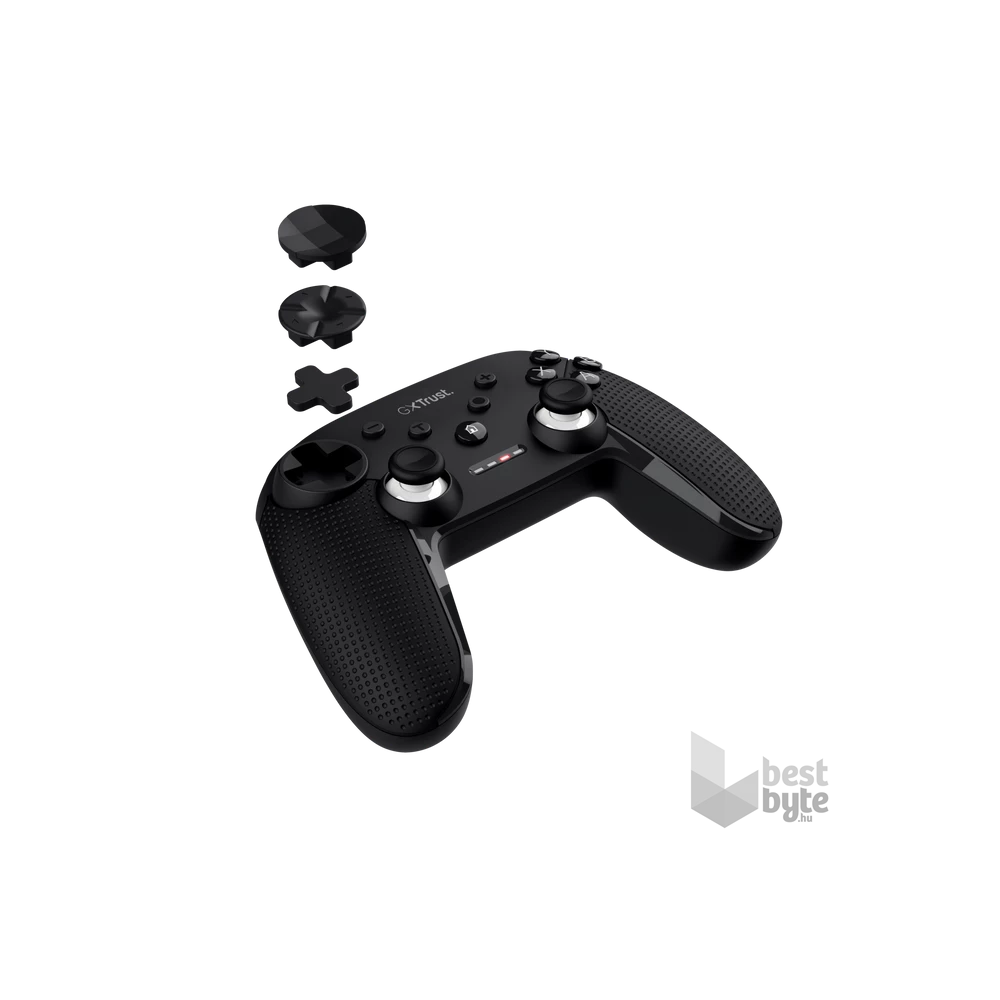 Trust 24790 GXT542 Muta PC/Nintendo Switch/Android/iOS vezeték nélküli fekete kontroller