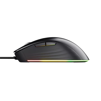 Trust GXT924 Ybar+ vezetékes fekete gamer egér