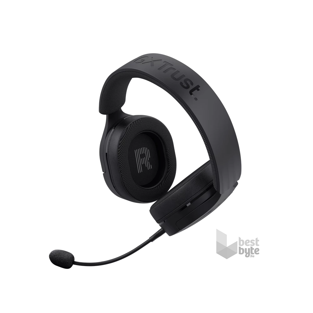 Trust GXT489 Fayzo vezetékes fekete gamer headset