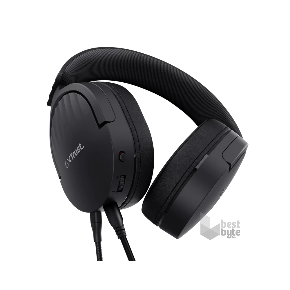 Trust GXT489 Fayzo vezetékes fekete gamer headset