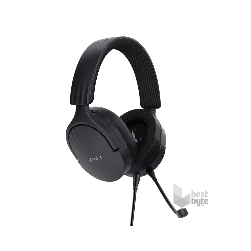 Trust GXT489 Fayzo vezetékes fekete gamer headset