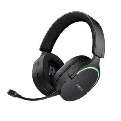Trust GXT491 Fayzo vezeték nélküli fekete gamer headset