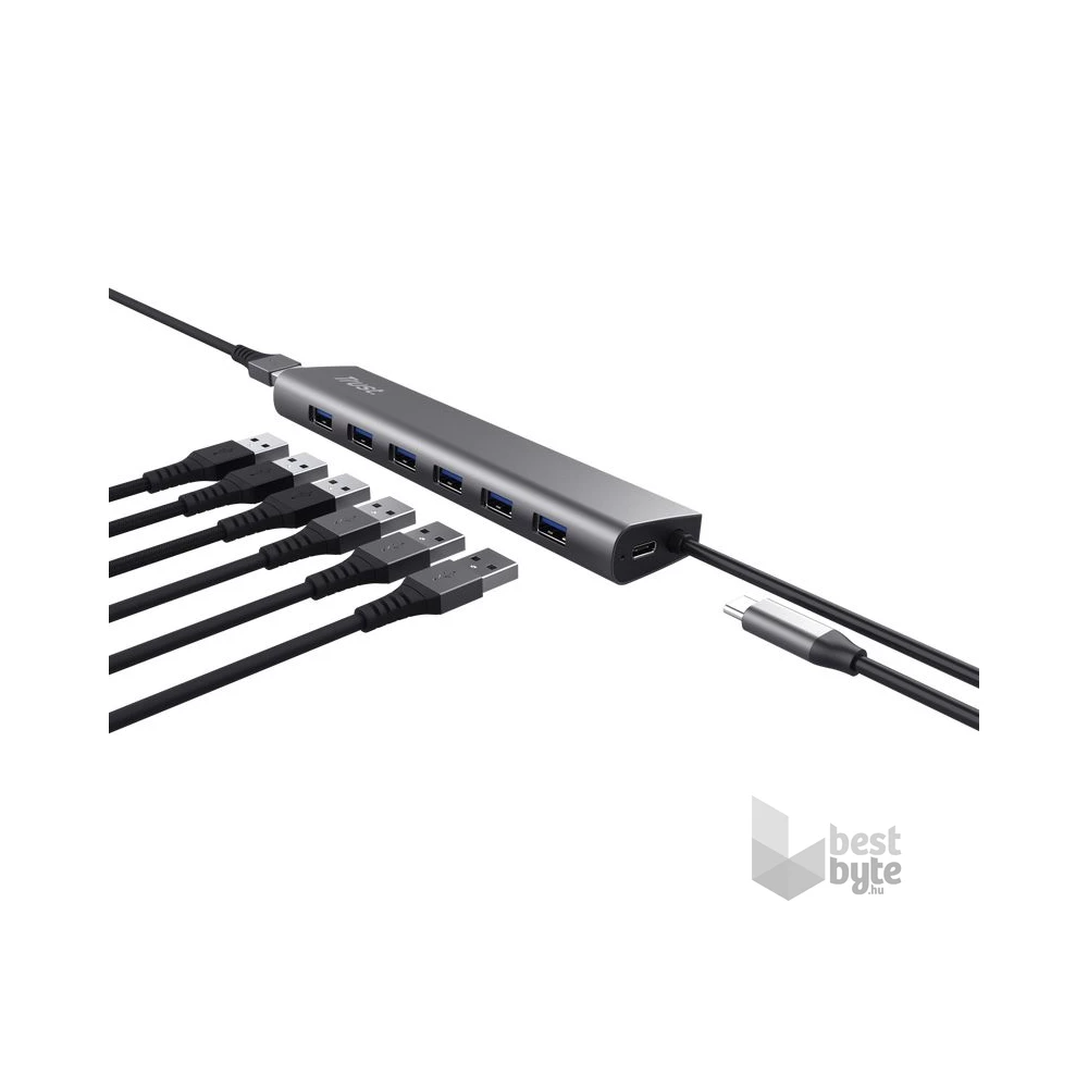Trust Halyx 7 portos USB HUB