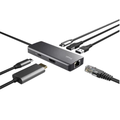Trust Dalyx 6in1 multiport Type C USB HUB