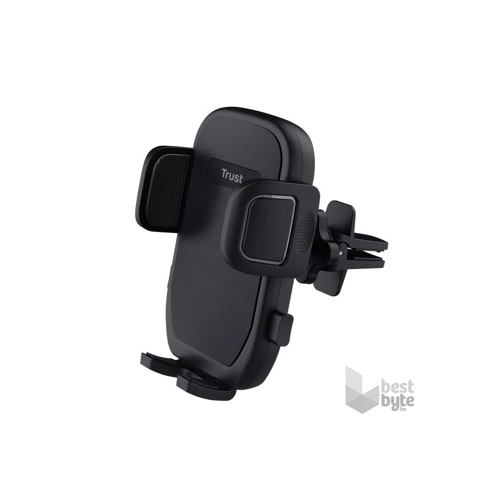 Trust Runo szellőzőnyílásra helyezhető fekete autós telefon tartó