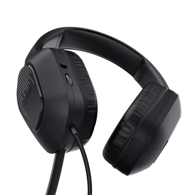 Trust GXT415 Zirox vezetékes fekete gamer headset
