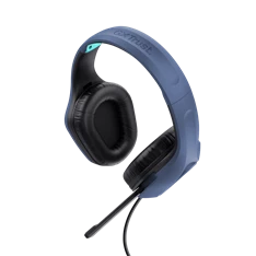 Trust GXT415B Zirox vezetékes kék gamer headset
