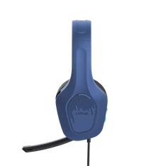 Trust GXT415B Zirox vezetékes kék gamer headset