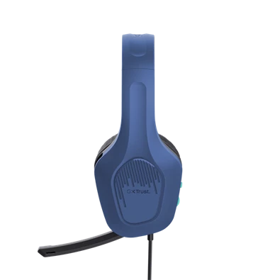 Trust GXT415B Zirox vezetékes kék gamer headset