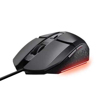Trust GXT109 Felox vezetékes fekete gamer egér