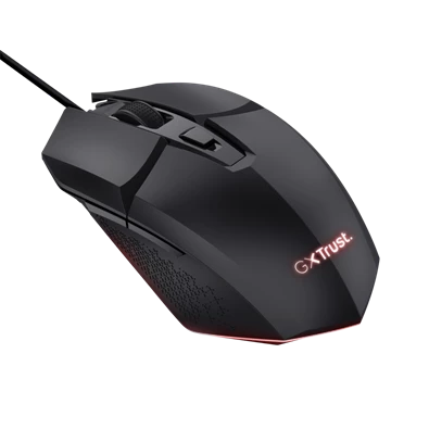 Trust GXT109 Felox vezetékes fekete gamer egér