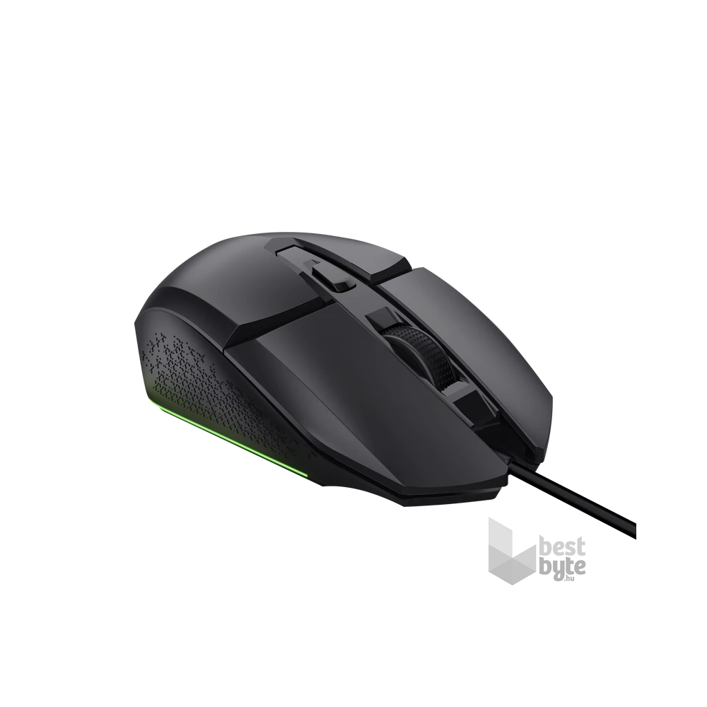 Trust GXT109 Felox vezetékes fekete gamer egér