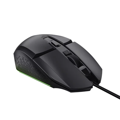 Trust GXT109 Felox vezetékes fekete gamer egér
