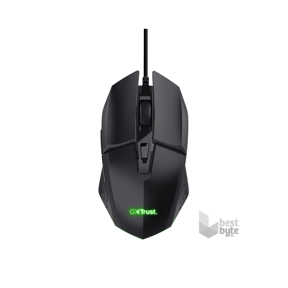 Trust GXT109 Felox vezetékes fekete gamer egér