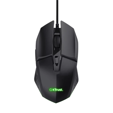 Trust GXT109 Felox vezetékes fekete gamer egér