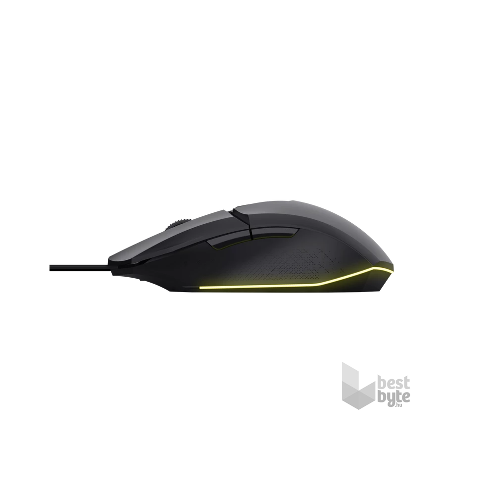 Trust GXT109 Felox vezetékes fekete gamer egér