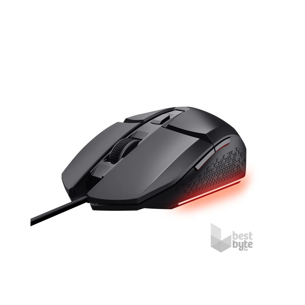 Trust GXT109 Felox vezetékes fekete gamer egér