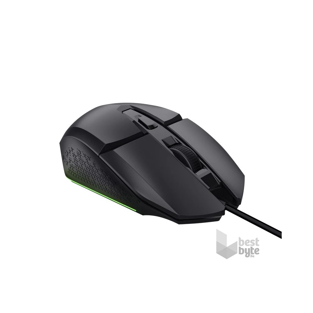 Trust GXT109 Felox vezetékes fekete gamer egér