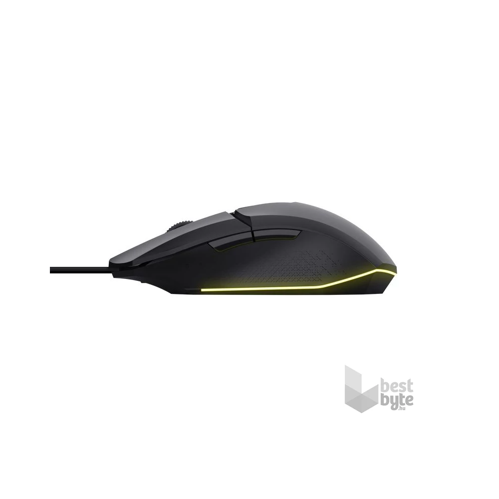 Trust GXT109 Felox vezetékes fekete gamer egér