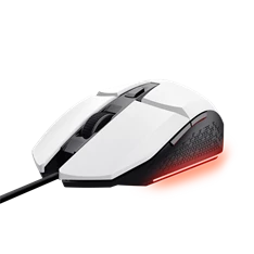Trust GXT109W Felox vezetékes fehér gamer egér