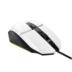 Trust GXT109W Felox vezetékes fehér gamer egér