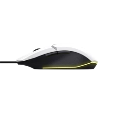 Trust GXT109W Felox vezetékes fehér gamer egér