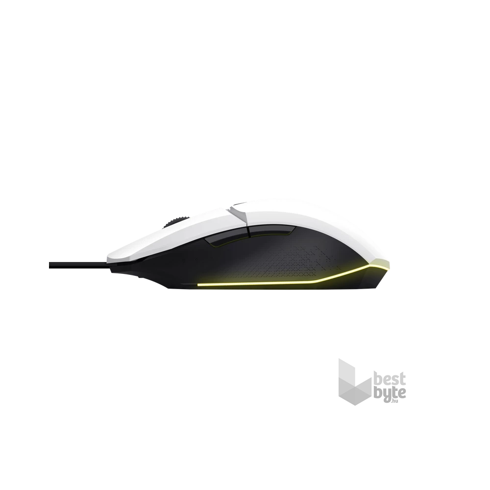 Trust GXT109W Felox vezetékes fehér gamer egér