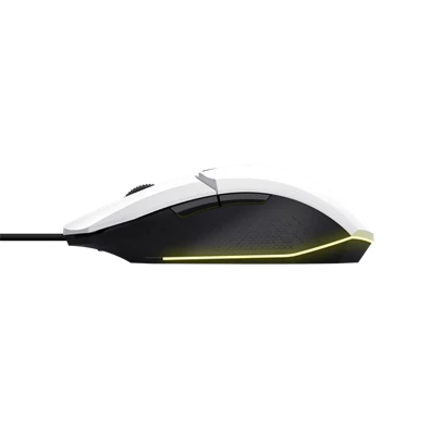Trust GXT109W Felox vezetékes fehér gamer egér