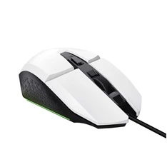 Trust GXT109W Felox vezetékes fehér gamer egér