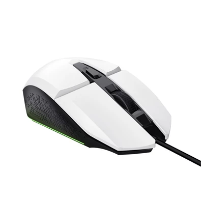 Trust GXT109W Felox vezetékes fehér gamer egér